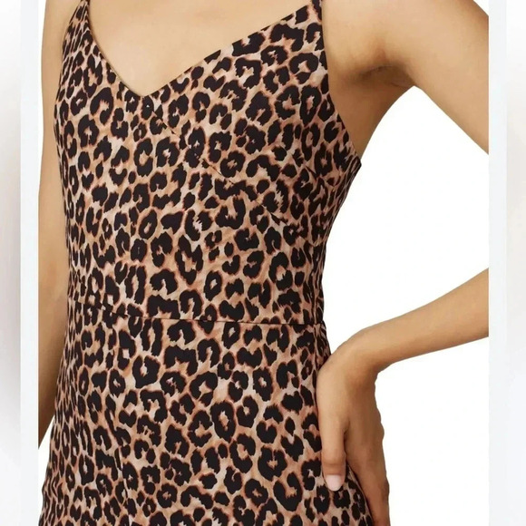 Likely Animal Print Strappy Dress Size 0 - Picture 2 of 12